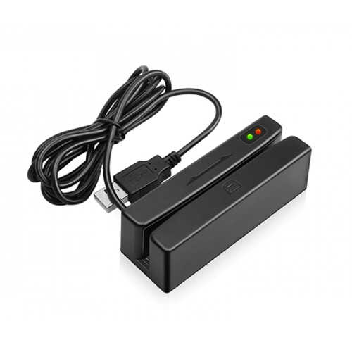 MSR98D Dual Direction USB RS232 Mini All 3 Tracks Magnetic Stripe Card Reader
