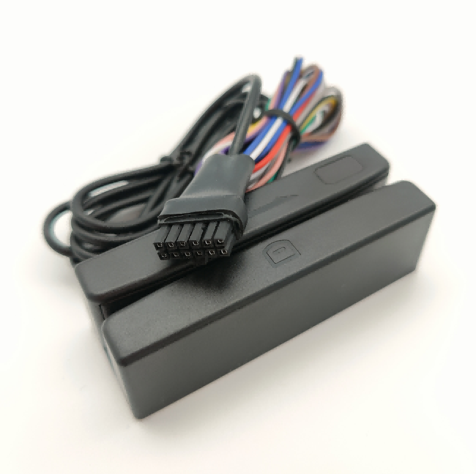 RS232 12pin connector Hico Magnetic Stripe Card Reader For GPS Tracker