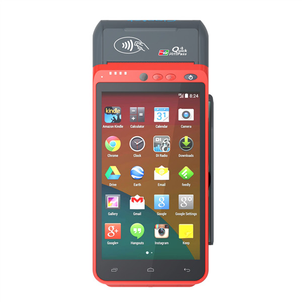 CS10C Handheld 4G Smart Android POS with Printer